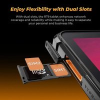 Планшет Oukitel RT9 6GB/256GB (черный/оранжевый) в Гродно