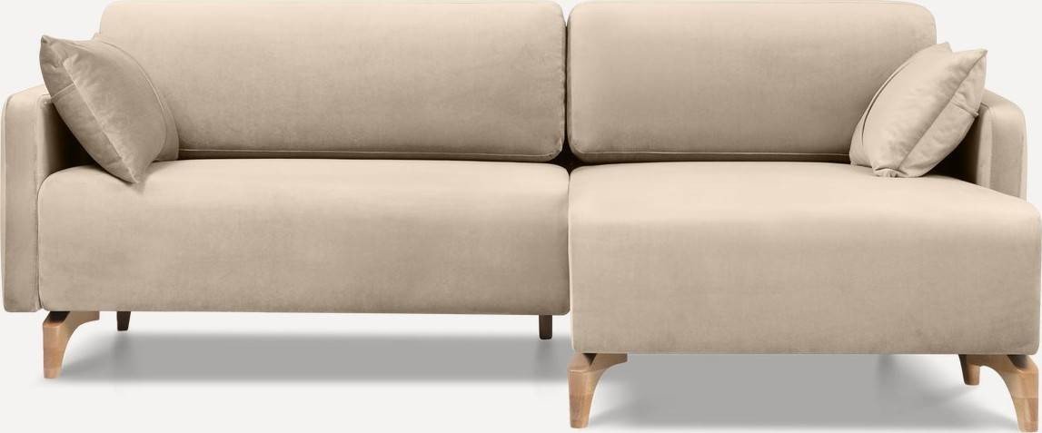 

Угловой диван Divan Льери Barhat Beige 171599 (бежевый)