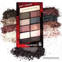 Тени для век Shinewell Art Vision LCS1-01