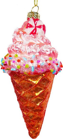 

Елочная игрушка Kurt S. Adler Christmas 2025 Мороженое ZCI4233