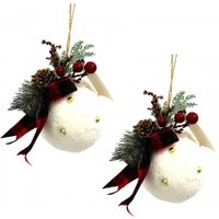 Елочная игрушка Merry Bear E10-18A1485B-3 (2 шт)