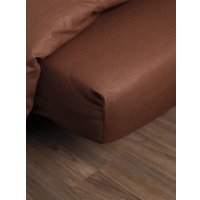 1.5-спальный комплект постельного белья Loon Emily (1.5-спальный, наволочка 50x70, коричневый)