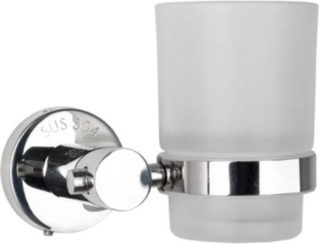 

Стакан для зубной щетки и пасты Potato P2006 (хром)