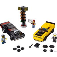 Конструктор LEGO Speed Champions 75893 Dodge Challenger SRT и Dodge Charger R/T