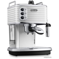 Рожковая кофеварка DeLonghi Scultura ECZ 351.W