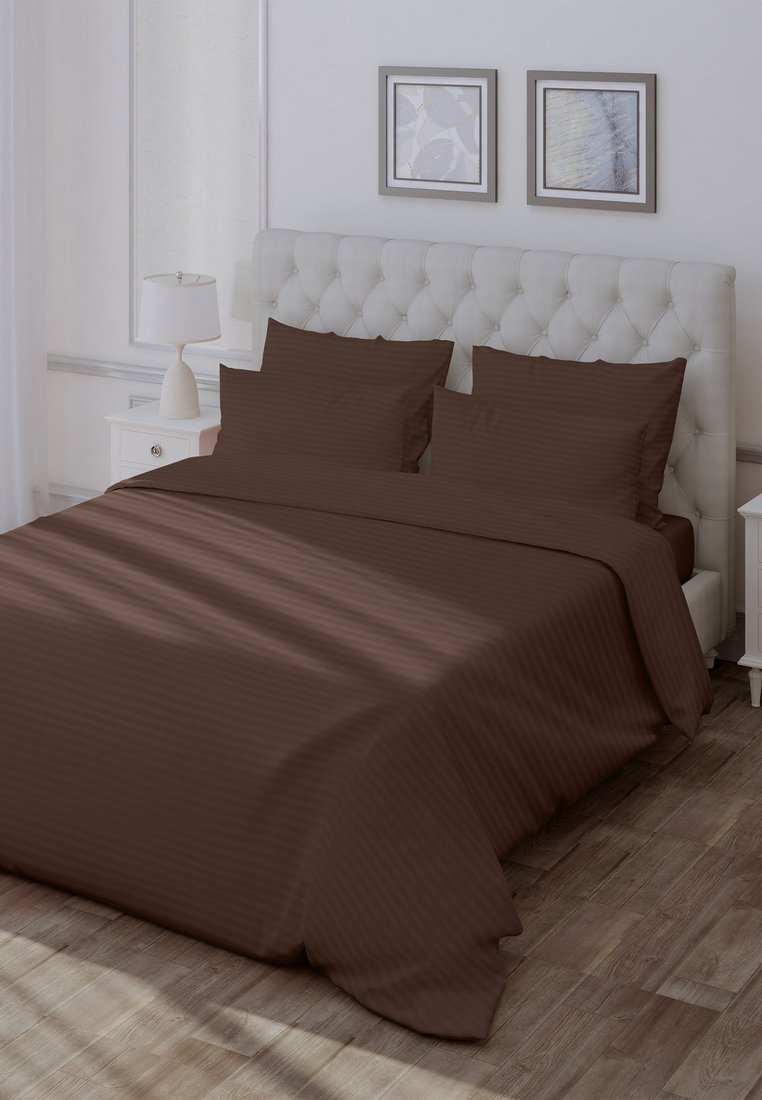

Постельное белье Verossa Stripe Taupe VRT 148/215М 70258 ST13 01