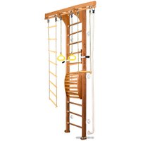 Детский спортивный комплекс Kampfer Wooden ladder Maxi Wall (3 м, ореховый/белый)