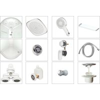 Душевая кабина Domani-Spa Delight Slim 88 80x80 DS01DS88LWM00