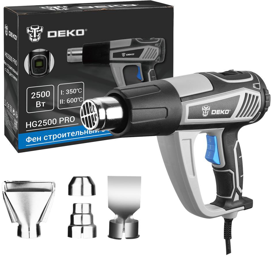 

Промышленный фен Deko HG2500 PRO