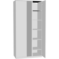 Шкаф распашной Mebelain Варма Стор 105 (белый)