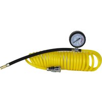 Автомобильный компрессор Nova Bright АК-75 (двухпоршневой, металлический корпус, кейс, LED-фонарь)