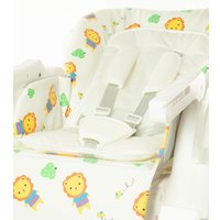 Высокий стульчик ForKiddy Podium Toys 0+ (два чехла +х/б вкладыш, лев)