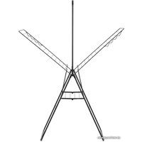 Сушилка для белья Brabantia Hangon 25 м с перекладиной 403521 (черный матовый)