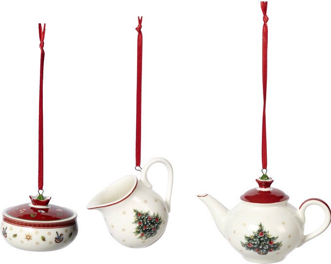 

Елочная игрушка Villeroy & Boch Toys Delight Decoration. Чайный сервиз 14-8659-6668