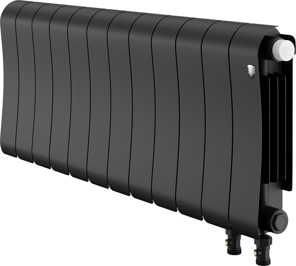 

Биметаллический радиатор Royal Thermo Infinity 300 Noir Sable VR80 - 12 секций