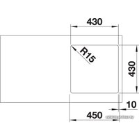 Кухонная мойка Blanco Supra 400-IF