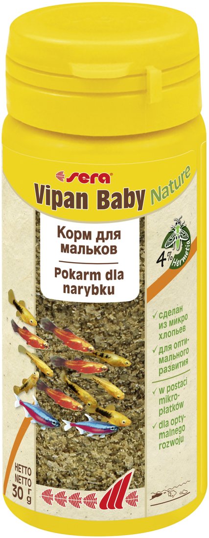 

Сухой корм Sera Vipan Baby Nature 30 г