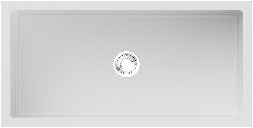

Кухонная мойка Omoikiri Mikura 91 WH-Glossy (белый глянцевый)