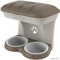 Миски на подставке Bama Food Stand Maxi (коричневый)