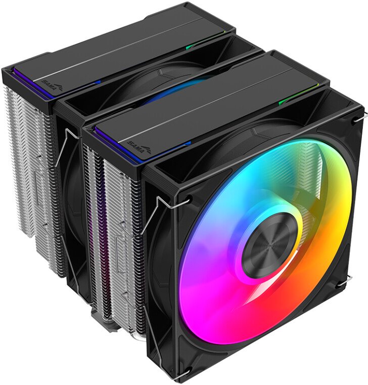 

Кулер для процессора Sama A60L (серебристый/черный)