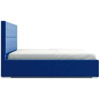 Кровать Stolline Пассаж 45 с ПМ/Н 140x200 (mustang 78 синий)