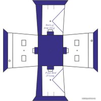 Палатка для зимней рыбалки Polar Bird 2T Long