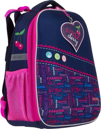 Школьный рюкзак Mike&Mar Стиль (темно-синий/розовый)