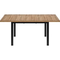 Кухонный стол Senira Велес 120x75 (дуб вотан/опора черный)