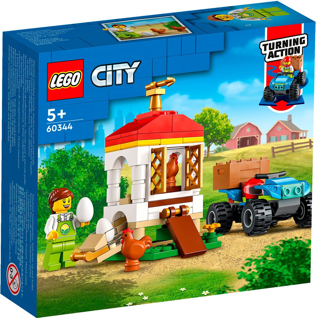 

Конструктор LEGO City 60344 Курятник