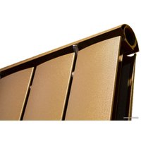 Дизайн-радиатор Silver S 1800 (3 секции, золотой муар)