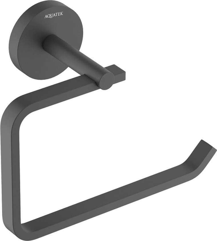 

Держатель для туалетной бумаги Aquatek Бетта AQ4608MB (черный матовый)