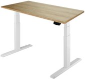 Unique Ergo Desk 1360x800x36мм (дуб натуральный/белый)