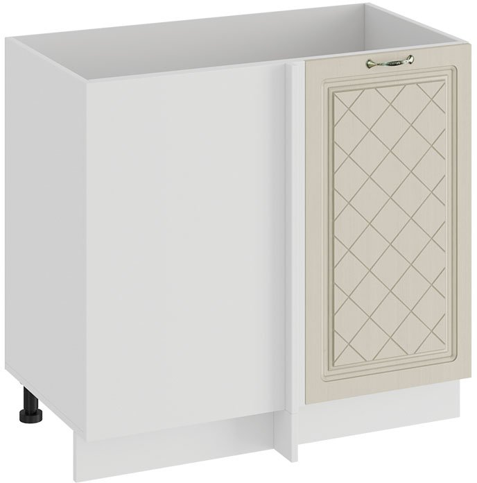 

Шкаф напольный Трия Бьянка 1Н9У (белый/дуб ваниль)