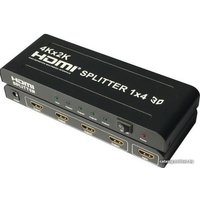 Разветвитель USBTOP 1x4 HDMI Splitter V1.4 Full Ultra HD 4K/2K 1080P поддержка 3D