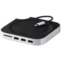 Док-станция Satechi Mac Mini M4 Stand & Hub with SSD Enclosure ST-GNMMES