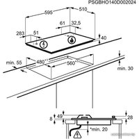Варочная панель Electrolux GPE363RBK