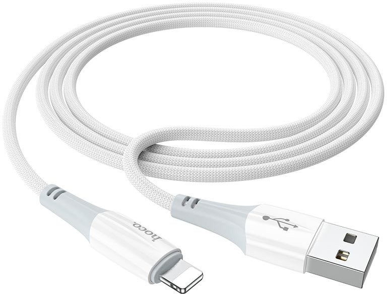 

Кабель Hoco X70 USB Type-A - Lightning (1 м, белый)