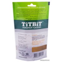 Лакомство для кошек TiTBiT Хрустящие подушечки с лососем для здоровья шерсти 60 г