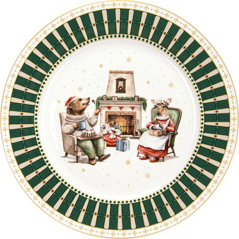 

Тарелка обеденная Fissman Miracle 16013