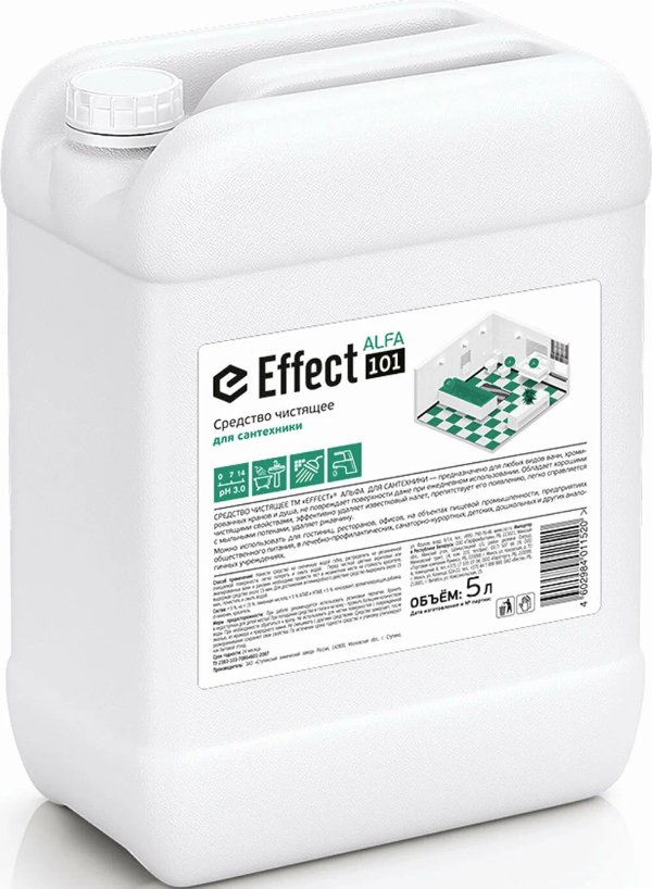 

Средство для сантехники Effect Альфа 101 5 л