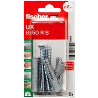 Дюбель универсальный Fischer UX 8X50 R SK NV 90879 (5 шт)