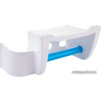 Держатель для туалетной бумаги и освежителя Berossi Mira АС 25001472 (снежно-белый/голубая лагуна)