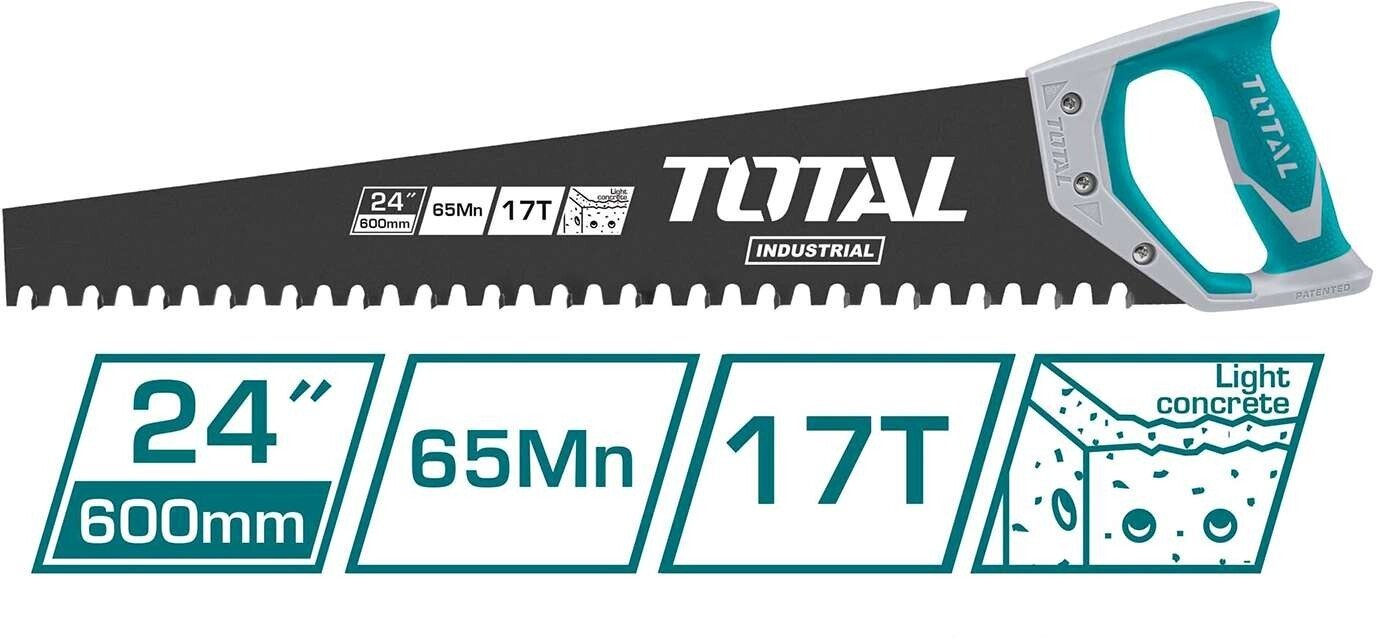

Ножовка по газобетону Total THTLCS1241