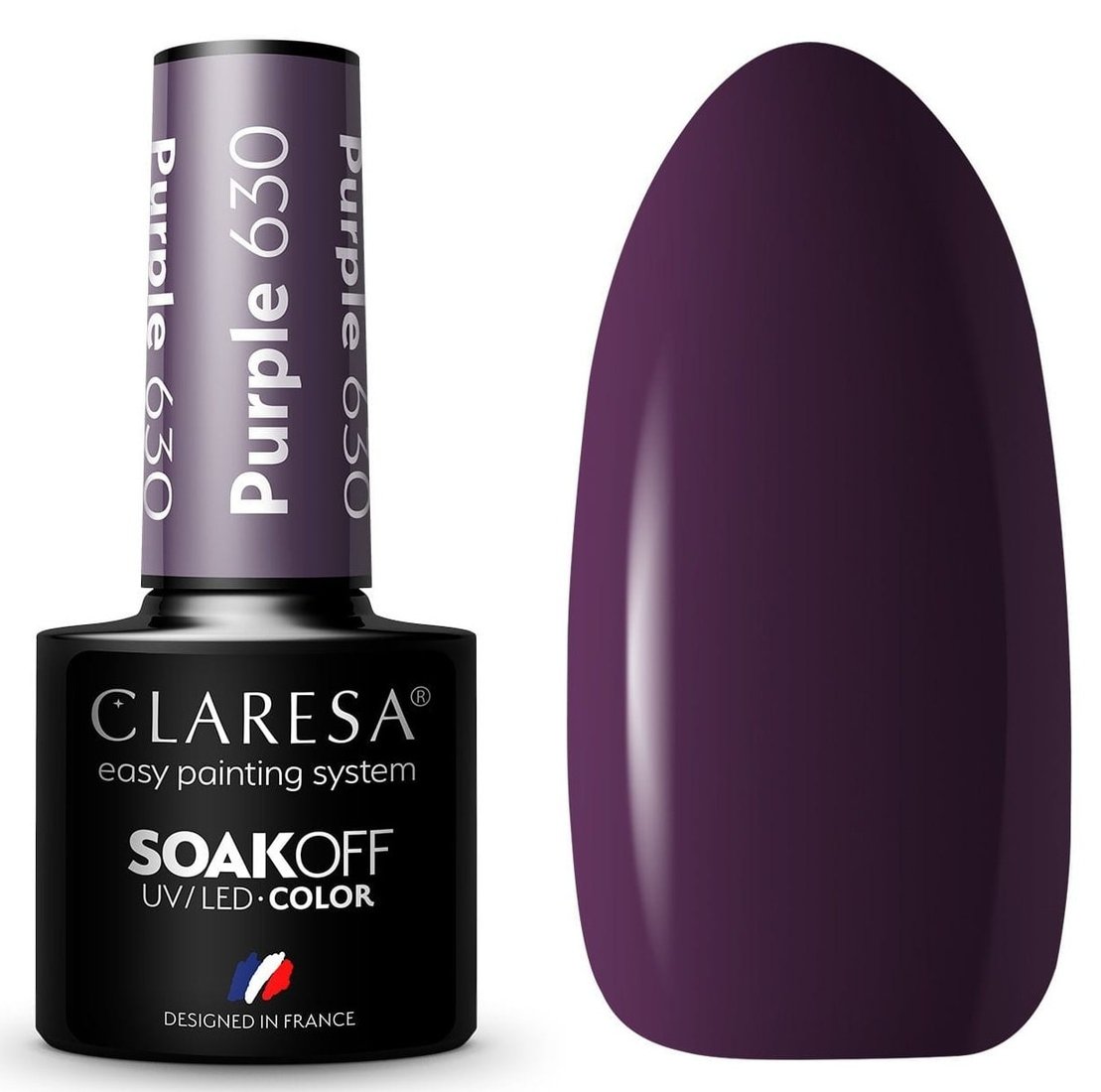 

Гель-лак Claresa Hybrid Purple 630 5 мл