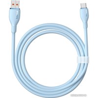 Кабель Baseus Pudding Series Fast Charging Cable 100W USB Type-C - USB Type-C (1.2 м, голубой)