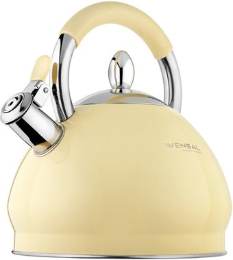 Чайник со свистком Vensal Vanille VS3005