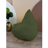 Кресло-мешок Flagman Груша Софт 130x85 XXL GXL.2-03 (светло-оливковый)