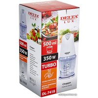 Чоппер Delta Lux DL-7418 (белый/серый)