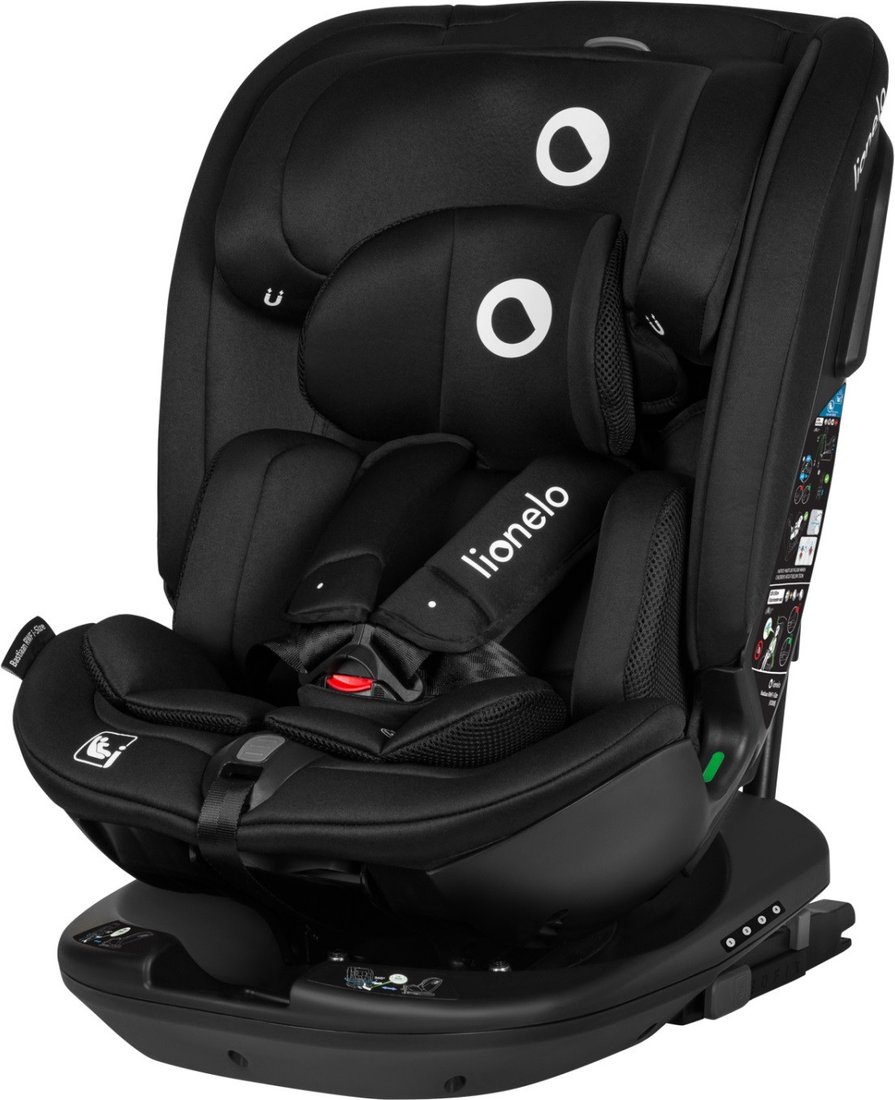 

Детское автокресло Lionelo Bastiaan RWF i-Size (черный)