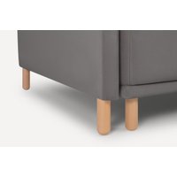 Угловой диван Divan Нордика мини Velvet Grey 264429 (серый)